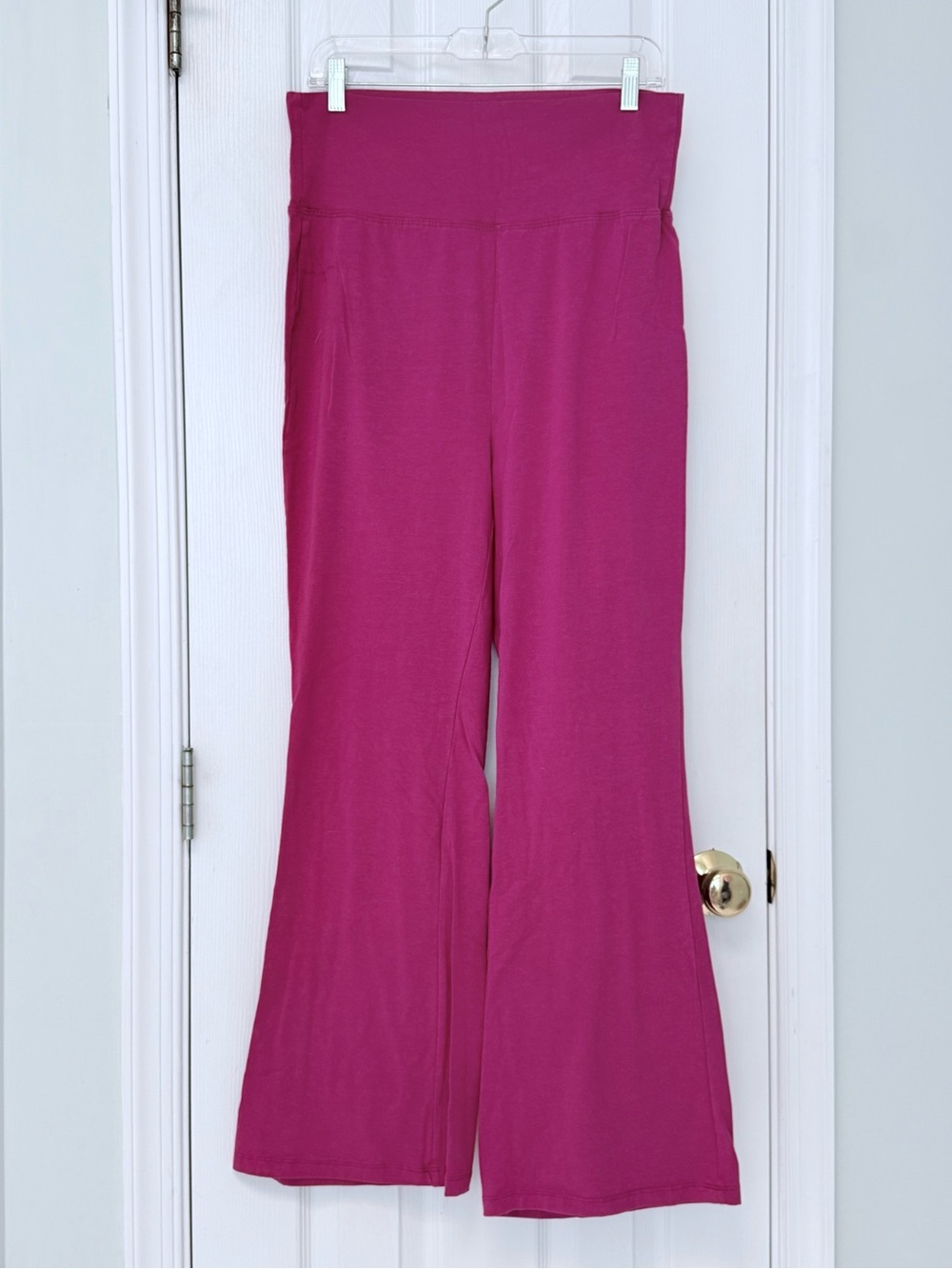 Zenana Fuchsia Magenta Leggings 1X